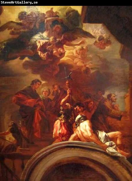 Francesco Solimena St Francis before the Pope